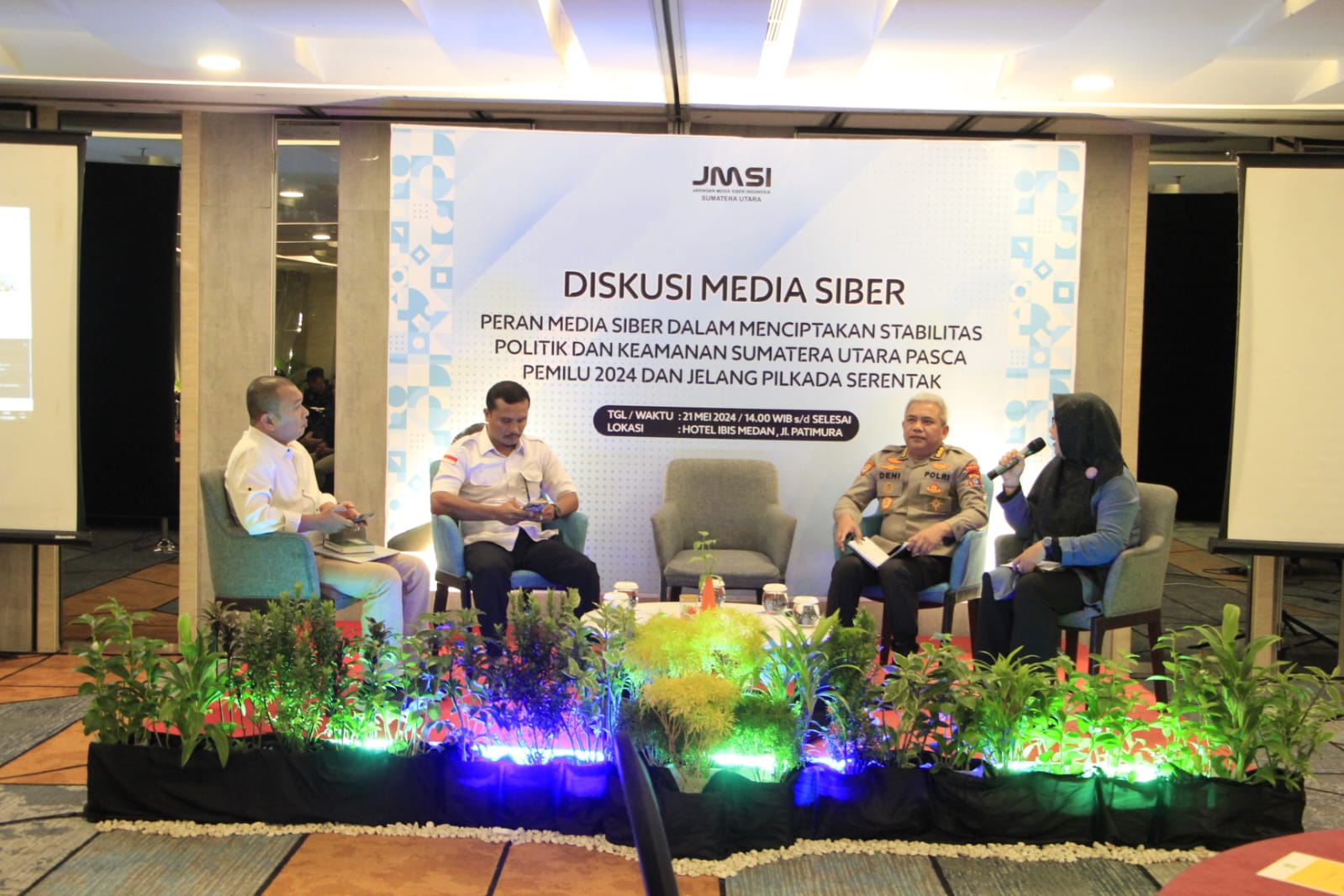 JMSI Siap Dukung Polda Sumut Ciptakan Kondusifitas Jelang Pilkada Serentak 2024.