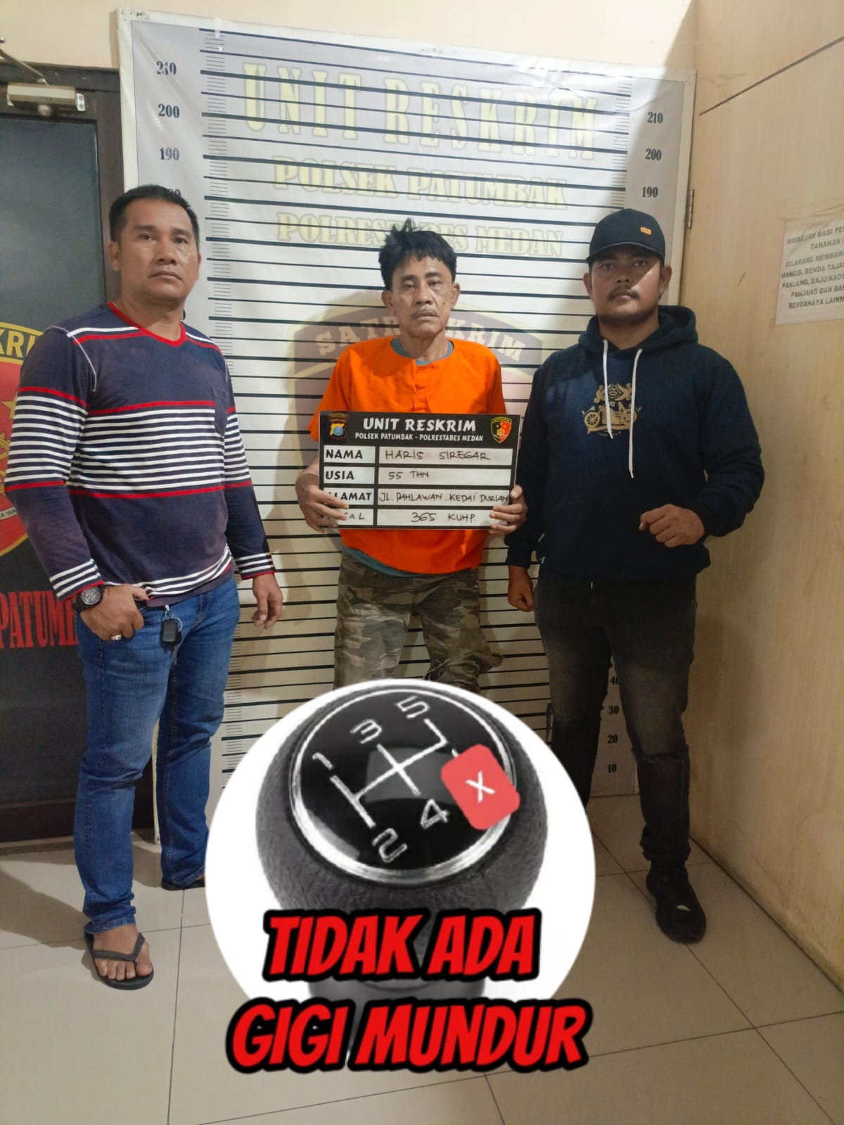 Polsek Patumbak Amankan 'AS' Pelaku Pencurian Sepeda Motor Sadis!!