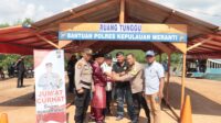 Jumat Curhat Polres Meranti Berikan Bantuan Ruang Tunggu Dikempang Penyebrangan Alai - Gogok