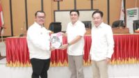 Walikota Sowa’a Laoli, S.E., M.Si Menghadiri Rapat Paripurna Tentang Penyampaian Penjelasan Umum Laporan Keterangan Pertanggungjawaban (LKPJ) Walikota Gunungsitoli T.A 2023