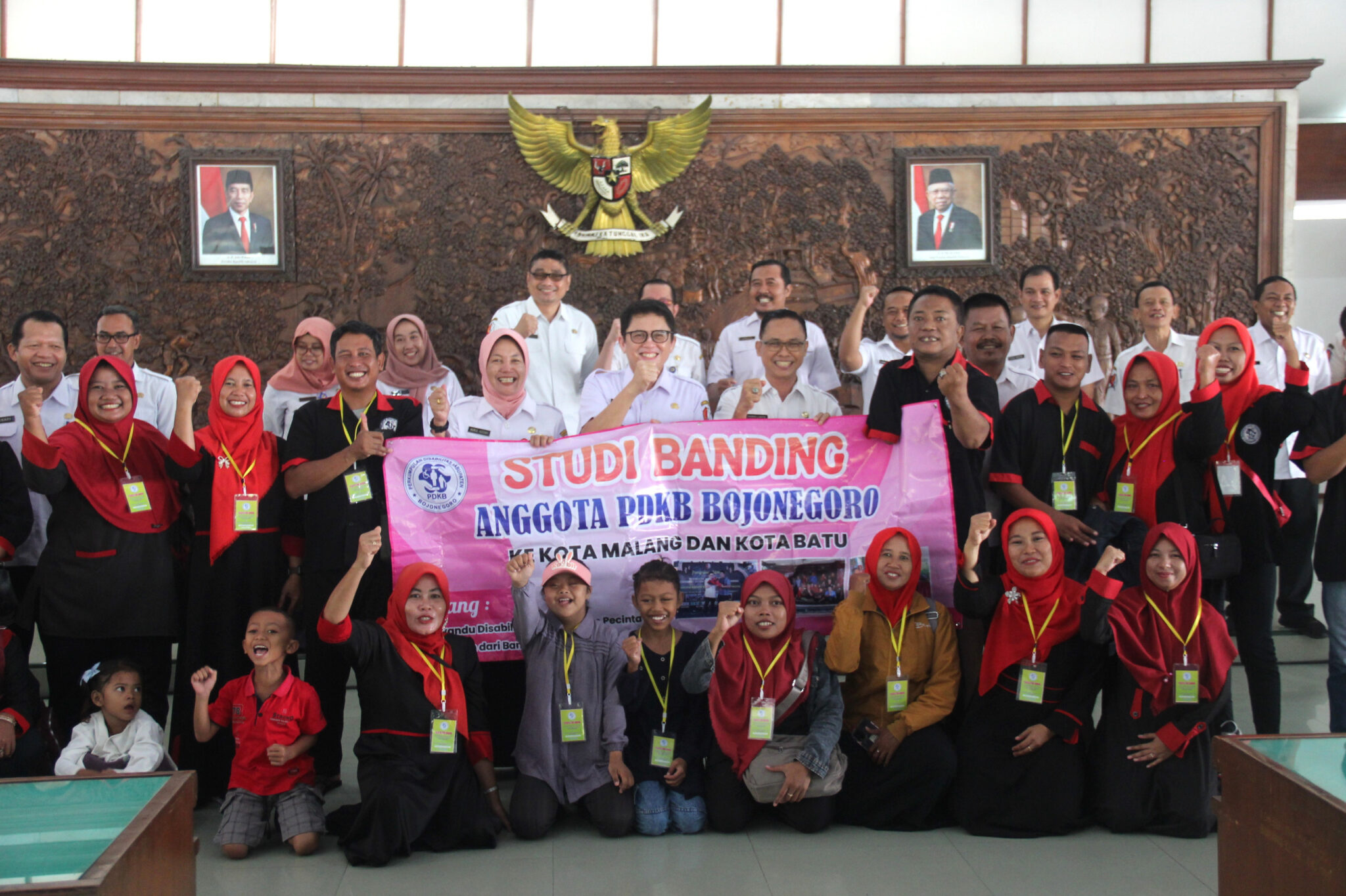 Dukung Penyandang Disabilitas, Pemkab Bojonegoro Berangkatkan PDKB Belajar Keterampilan di Malang