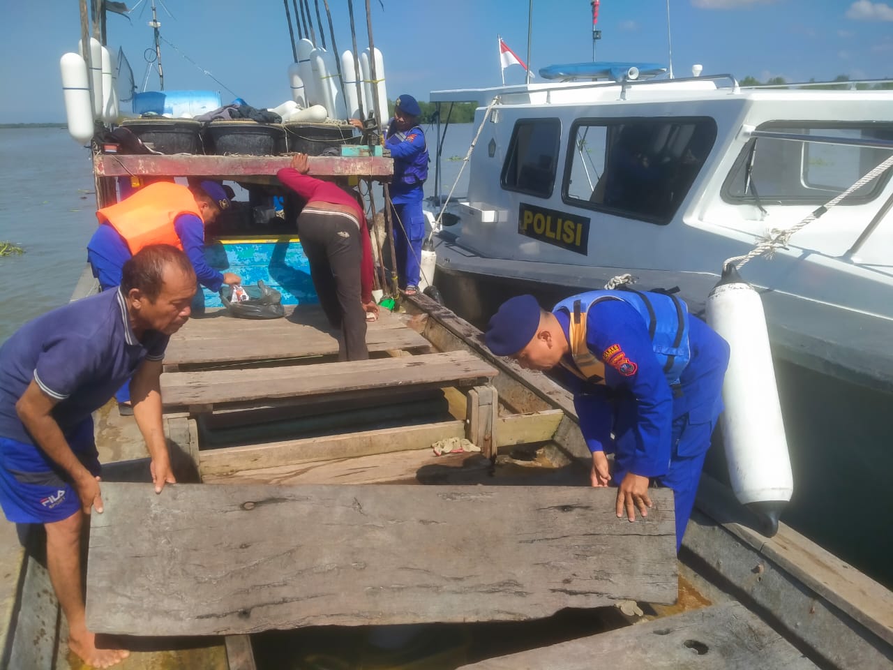Untuk Cegah Masuknya Narkoba Sat Polairud Polres Tanjung Balai Laksanakan Patroli Perairan