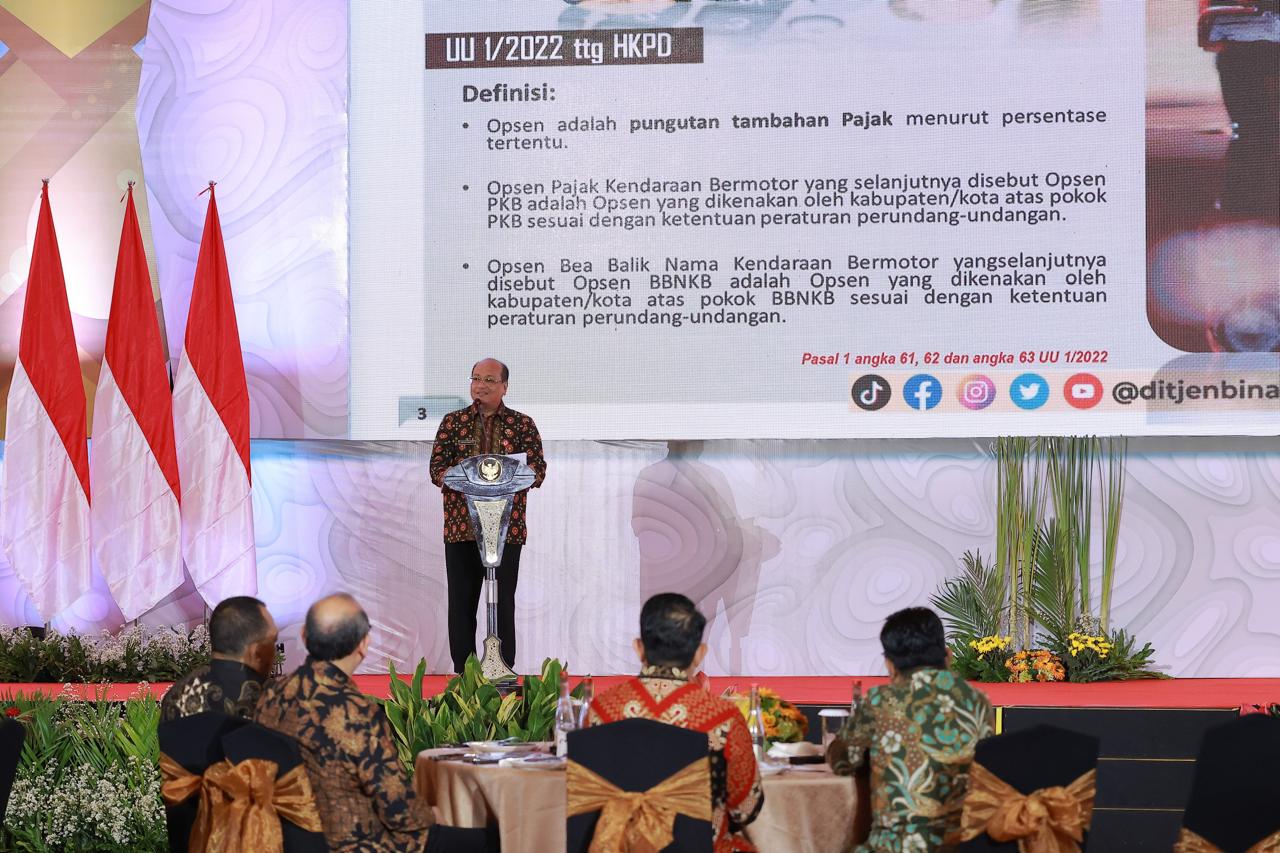 Kemendagri Tekankan Sinergisitas Antar-Pemda Mengoptimalkan Pemungutan Pajak Daerah dan Opsen Pajak Daerah