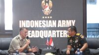Terima Kunjungan Kehormatan Danjen USARPAC, Kasad Sepakat Perkuat Kerja Sama