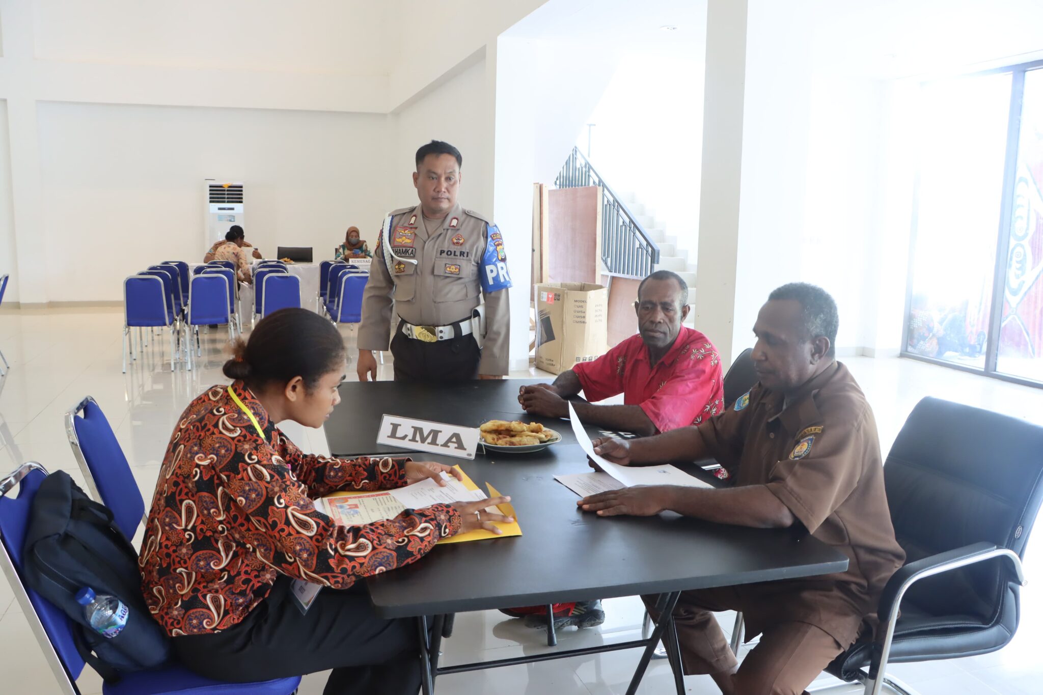 Casis Polri 2024 Polres Teluk Bintuni, Telah di Laksanakan Tahap Pemeriksaan Administrasi Awal