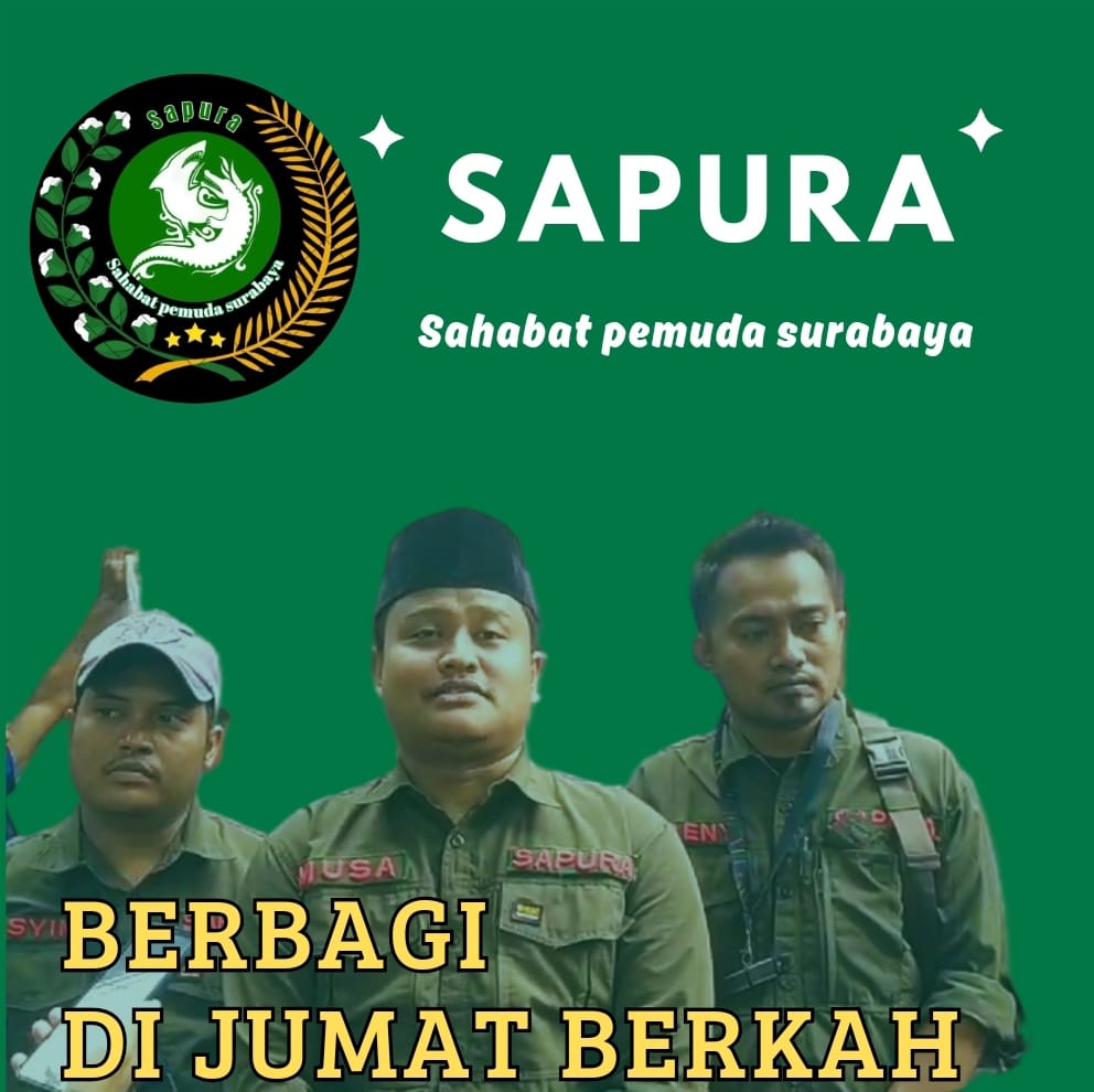 SAPURA "Sahabat Pemuda Surabaya"  Melaksanakan Jum'at Berkah