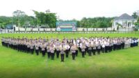 Polres Tulang Bawang Gelar Halal Bihalal Hari Raya Idul Fitri 1445 H, AKBP James: Kita Mulai Lagi Dengan Lembaran Baru
