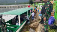 Satgas Yonif 407/PK Laksanakan Swiping Kapal, mengecek Muatan dan Driver Guna Mencegah Membawa Barang Ilegal