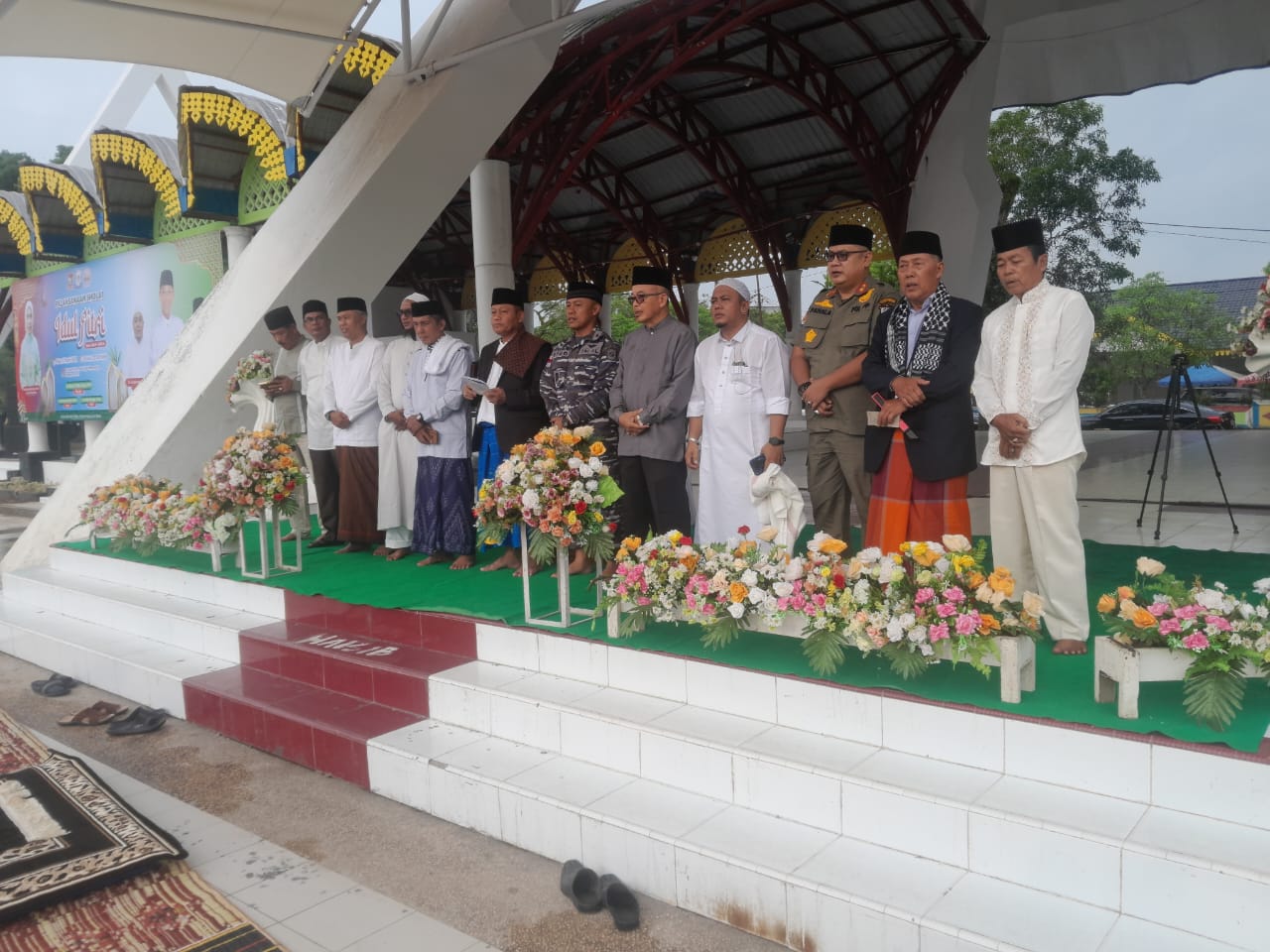 Pemerintah kota Tanjungbalai H Waris Tholib Menggelar Pelaksanaan Sholat Idul Fitri 1445 H/ 2024 M,Bersama Masyarakat