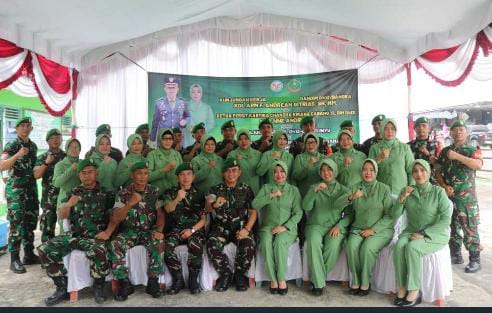 Koramil 02 /Belinyu menerima Kunker Dandim 0413/Bangka .