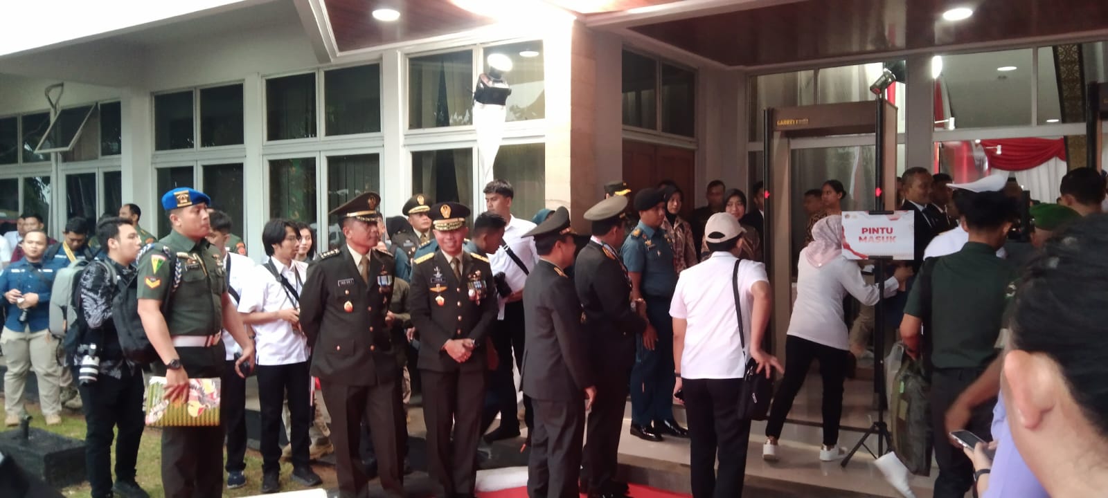 Pangdam XVIII/Kasuari Mayjen TNI Ilyas Alamsyah,S.E.,M.Tr. Hadir  Dalam Acara Rapim TNI-Polri 2024
