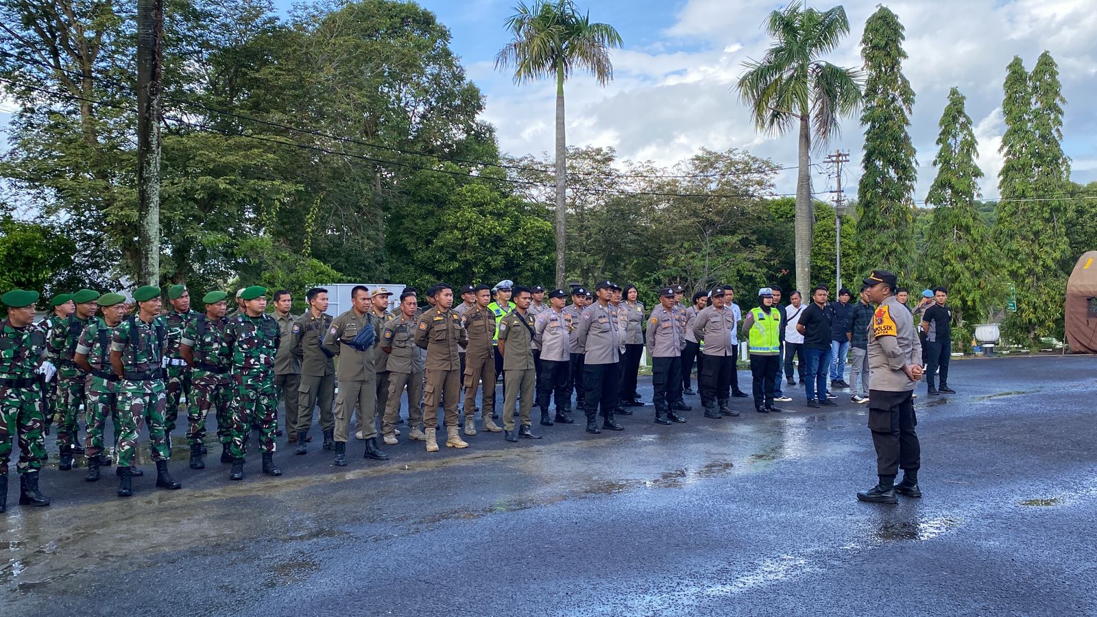 Polres Bangka Barat Siap Amankan Rapat Pleno Tingkat Kabupaten