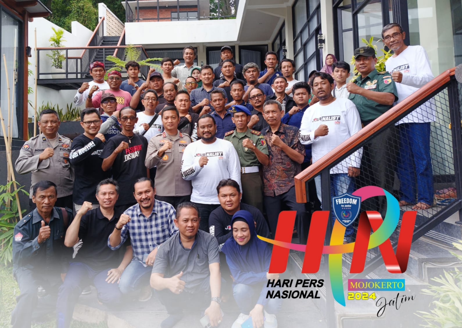 Kedatangan Para Pejabat Mojokerto di HPN 2024, Merupakan Wujud Terjalin Sinergitas Bersama KJJT