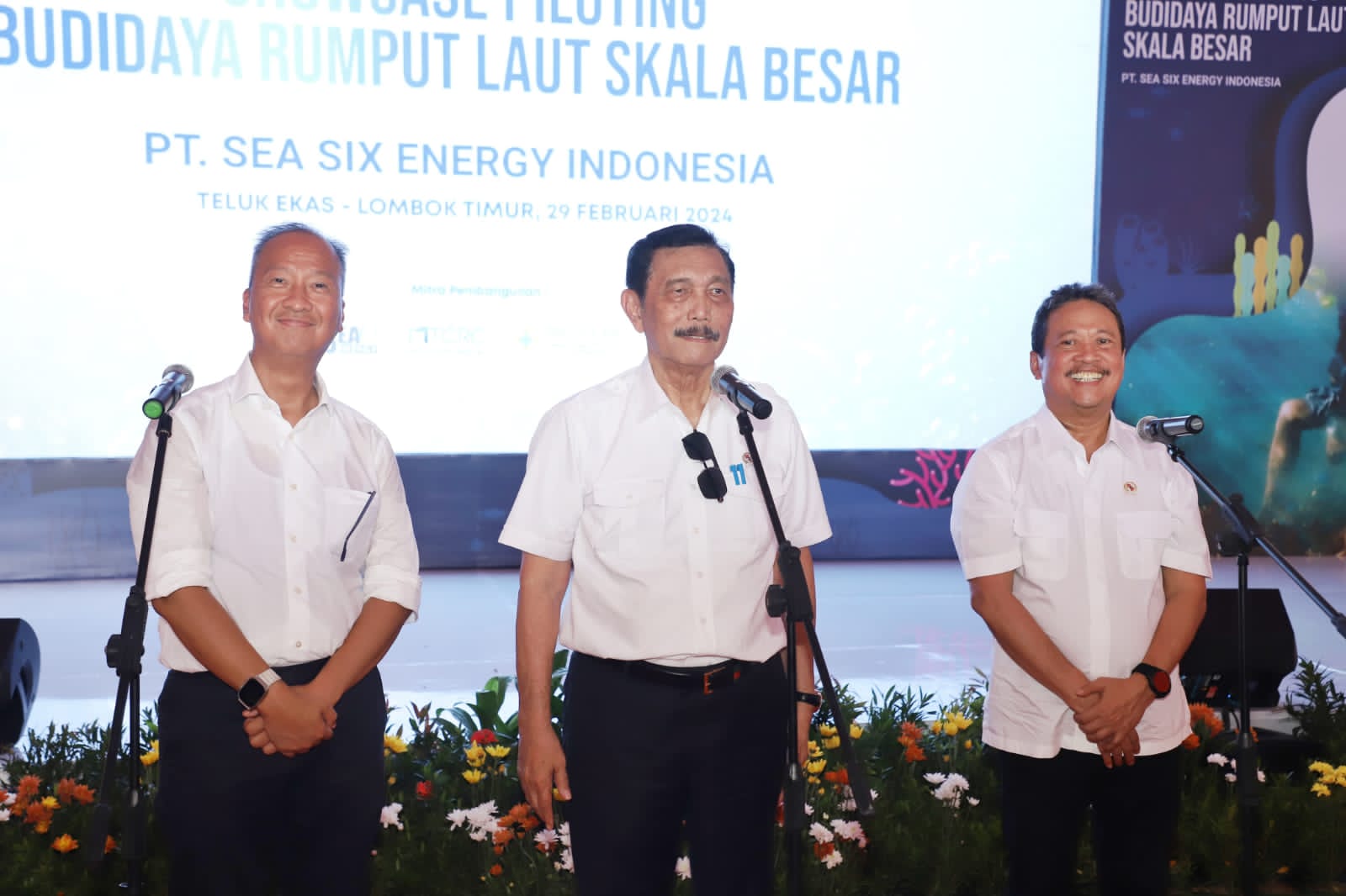 Tingkatkan Produksi Rumput Laut, Menko Marves : Potensi Hilirisasi Sangat Besar 