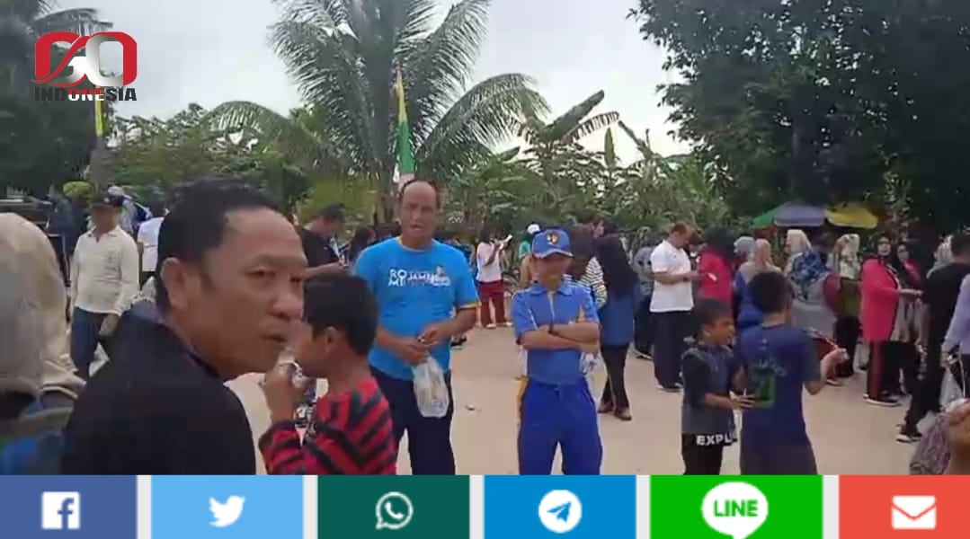 Jalan Sehat Bersama Bang Romi Hariyanto, Calon Gubernur Jambi Periode 2024-2029