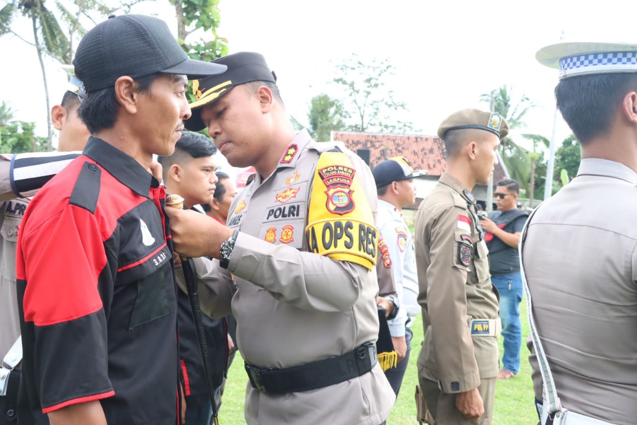 Pimpin Apel Gelar Pasukan Operasi Keselamatan Krakatau 2024, AKBP James Paparkan 11 Sasaran Khusus Penindakan