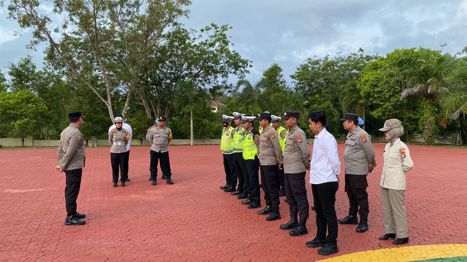 Pimpin Apel Operasi Keselamatan Menumbing 2024,Ini Penekanan Kabag SDM Polres Bangka Barat