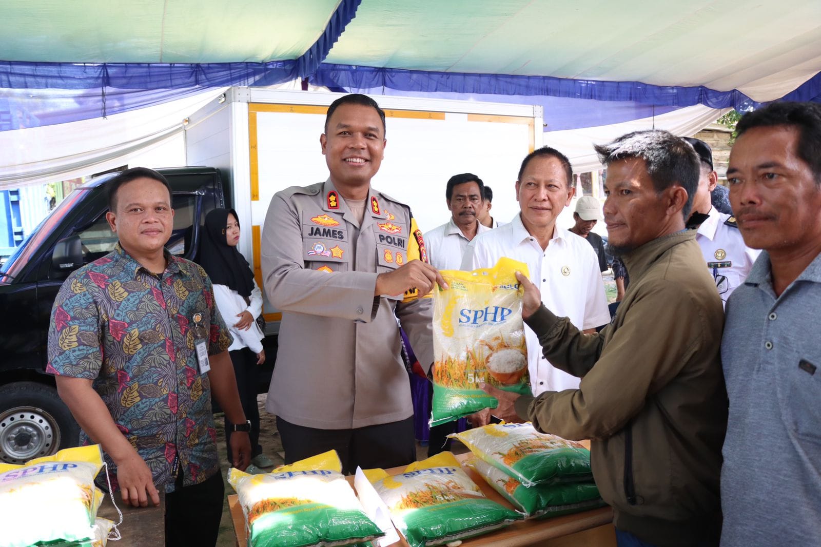 Hadiri Langsung Kegiatan GPM, AKBP James: Wujud Sinergitas dan Dukung Penuh Program Pro Rakyat