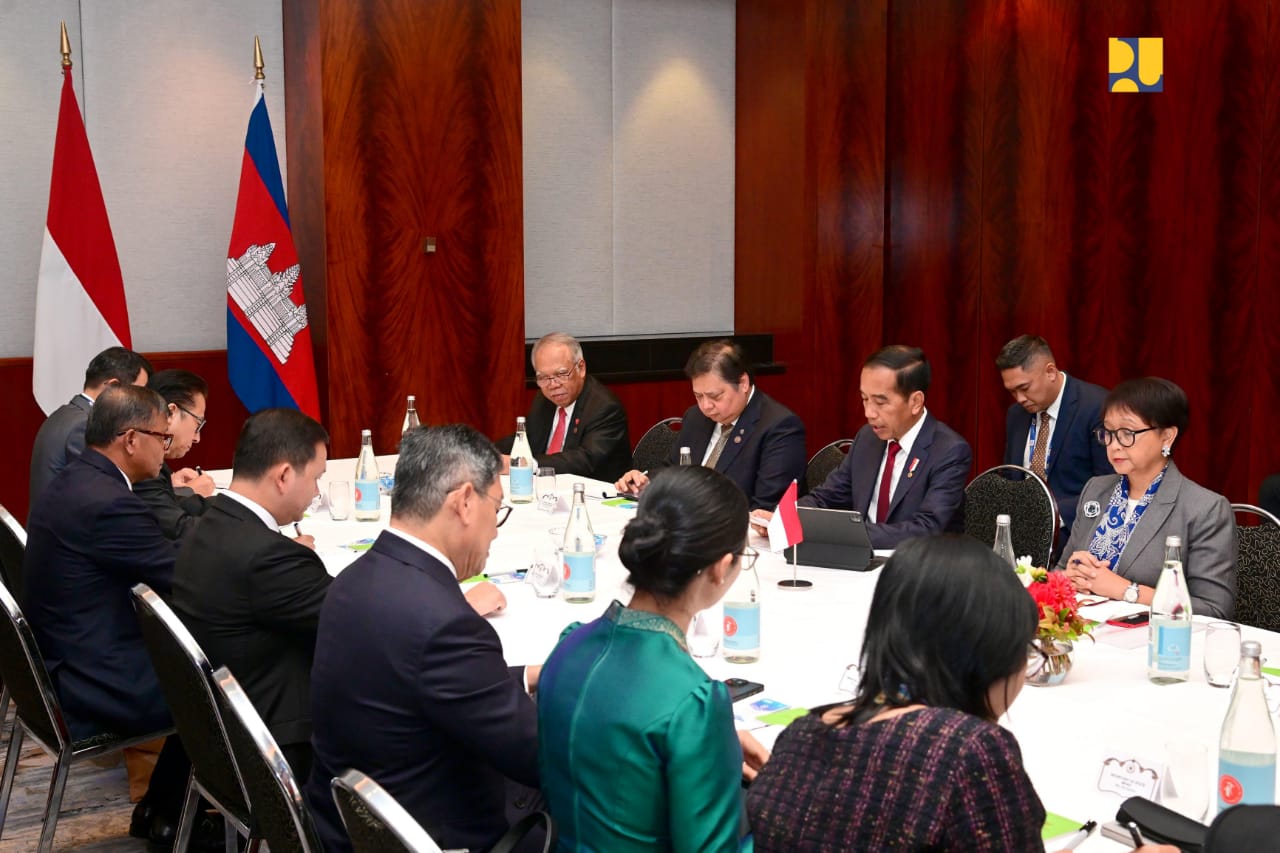 Dampingi Presiden Jokowi dalam Pertemuan Bilateral dengan PM Australia, PM New Zealand dan PM Kamboja, Menteri Basuki Bahas Kerja Sama Infrastruktur
