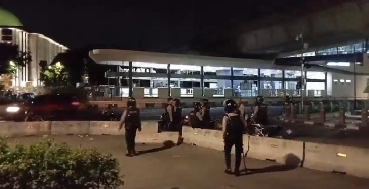 Balap Liar di Gunung Sahari Dibubarkan Tim Perinstis Presisi Polres Metro Jakpus, Begini Situasinya