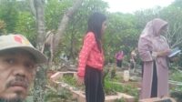 Keluarga Besar Almarhum Rachmad Nasution Berziarah ke TPU Menjelang Ramadhan
