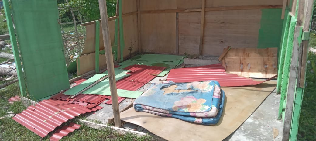 7 Unit Rumah dan 1 Buah Toko 
Rusak Diterjang Angin Kencang di Selayar
