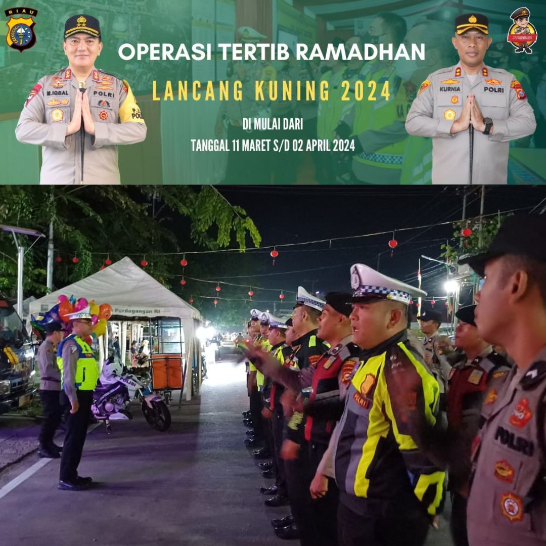 Ops Tertib Ramadan LK 2024 Polres Meranti Rutinitas Harkamtibmas  Selama di Bulan Puasa