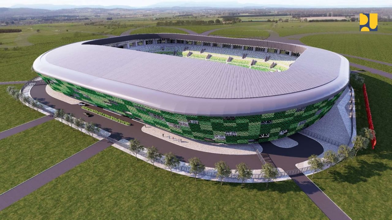 Persiapan PON XXI 2024, Kementerian PUPR Bangun Stadion Utama Sumatera Utara di Deli Serdang