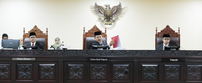 Majelis Kehormatan Gelar Sidang Pendahuluan Laporan Pelanggaran Kode Etik Hakim Konstitusi