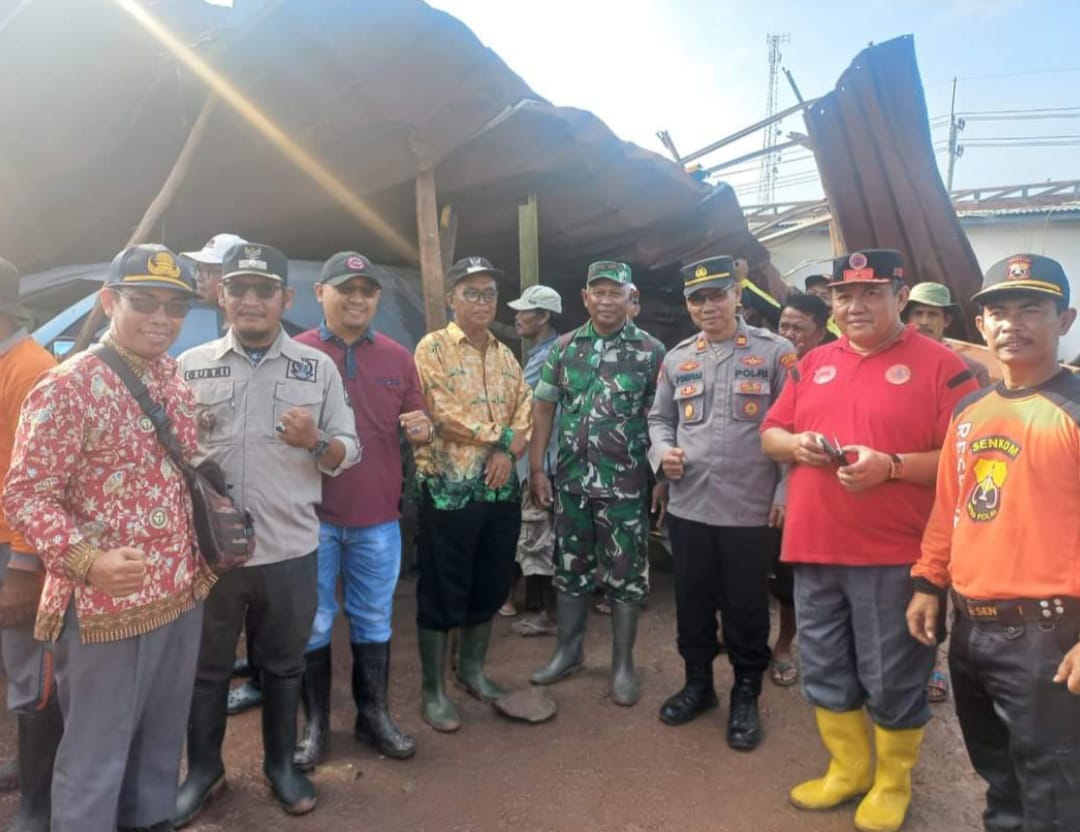 Puting Beliung Porak Porandakan Rumah Warga Gedung Karya Jitu Tulang Bawang Lampung