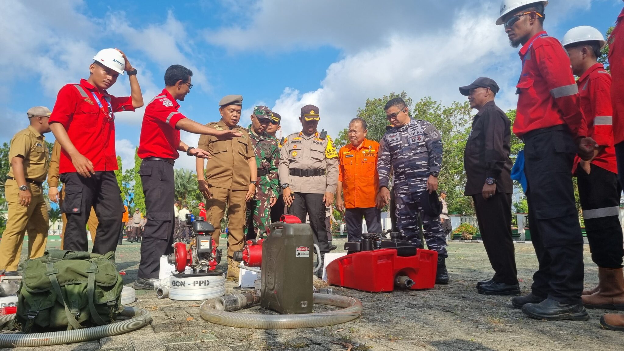 Plt Bupati Asmar Pimpin Apel Siaga Karhutla