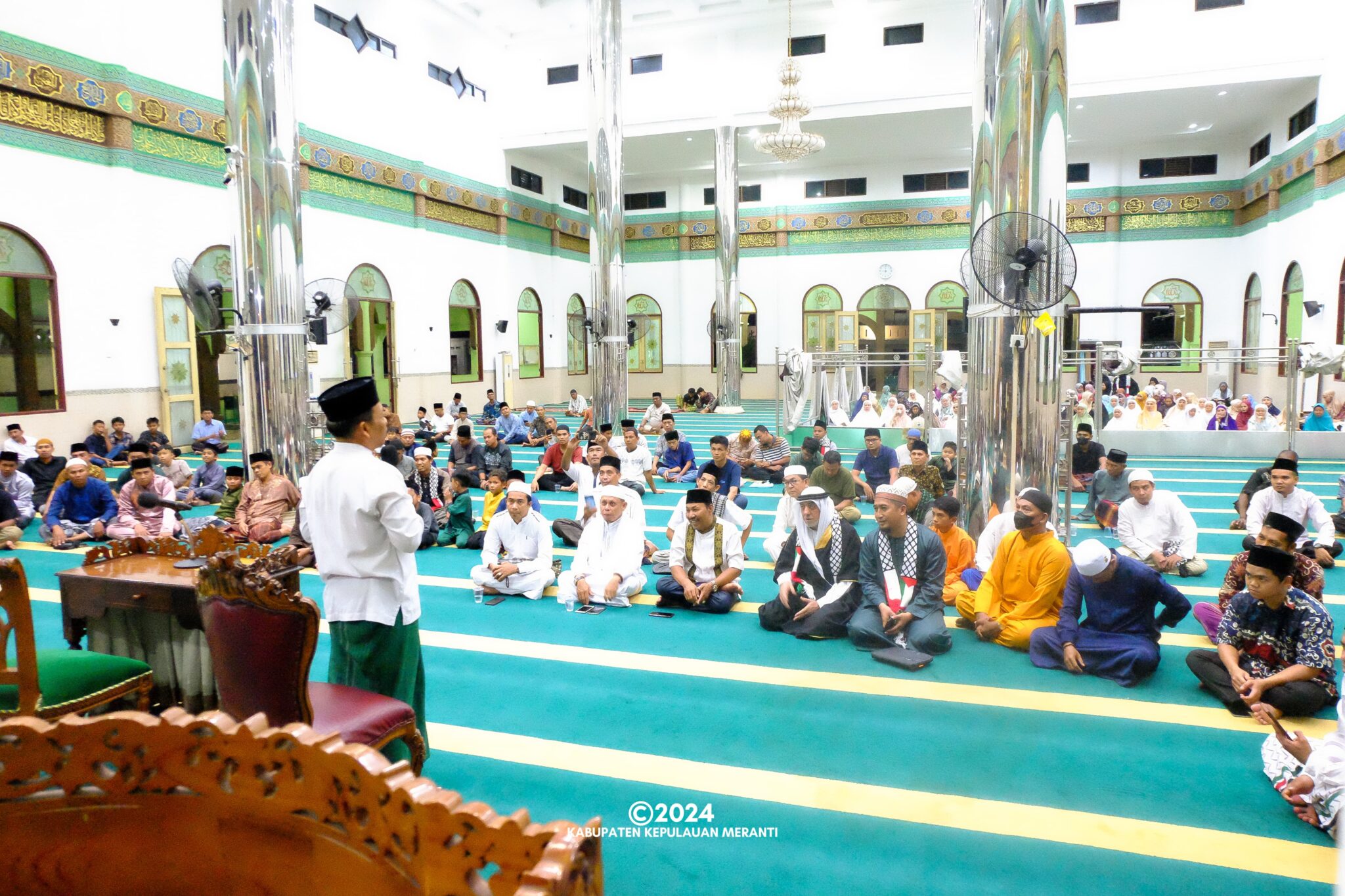 Pemkab Meranti Hadiri Safari Ramadan Ulama Palestina