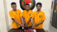 Polsek Rangsang Ungkap Sindikat 3 Pengedar Narkoba Dalam Satu Hari