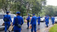 Sat Polair Polres Bangka Barat Berbagi Takjil Gratis Kepada Masyarakat