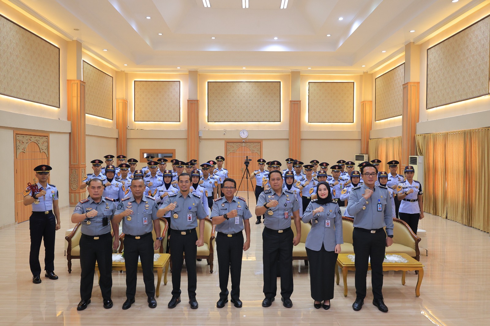 44 Taruna Poltekip Turun Lapangan di UPT Pemasyarakatan Jatim untuk Lengkapi Bahan Penelitian
