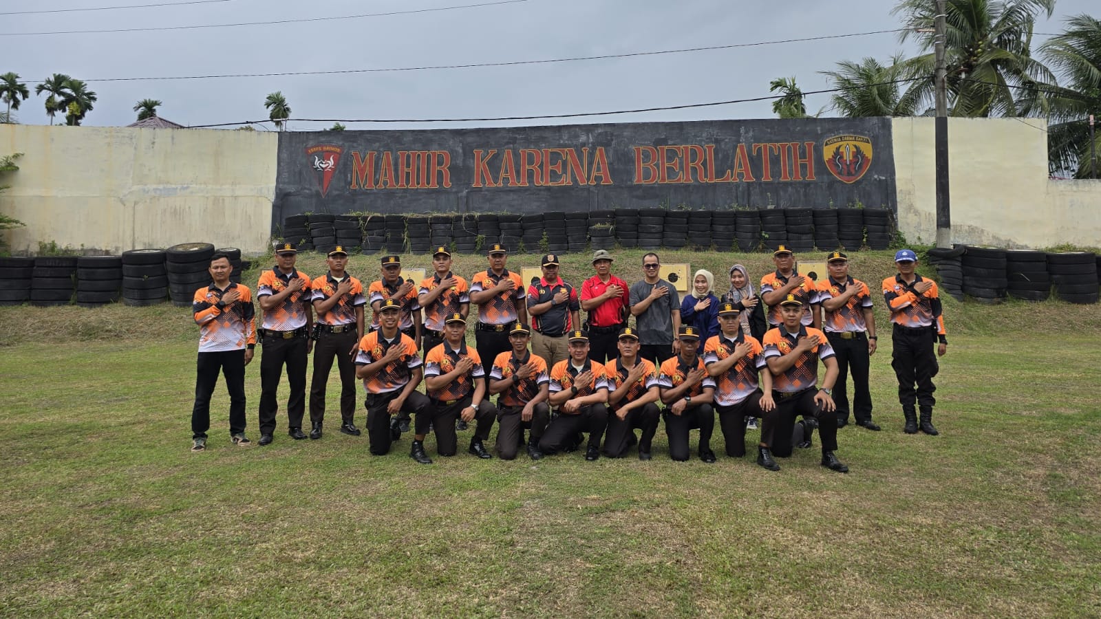 Wadir Binmas Polda Sumut Resmi Tutup Diklat Gada Madya Angkatan VI 2024 Batalyon Arjuna Garda Pati 
