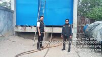 Polsek Tebing Tinggi Lakukan Pengecekan SPBU dan APMS Menjelang Hari Raya Idul Fitri