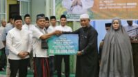 Plt Bupati Asmar Dampingi Asisten I Setdaprov Safari Ramadan di Selatpanjang