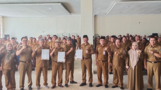 Pemkab Kerinci Gelar Rapat Serah Terima Asset Jalan Desa Dari Pemkab Ke Desa di Kerinci