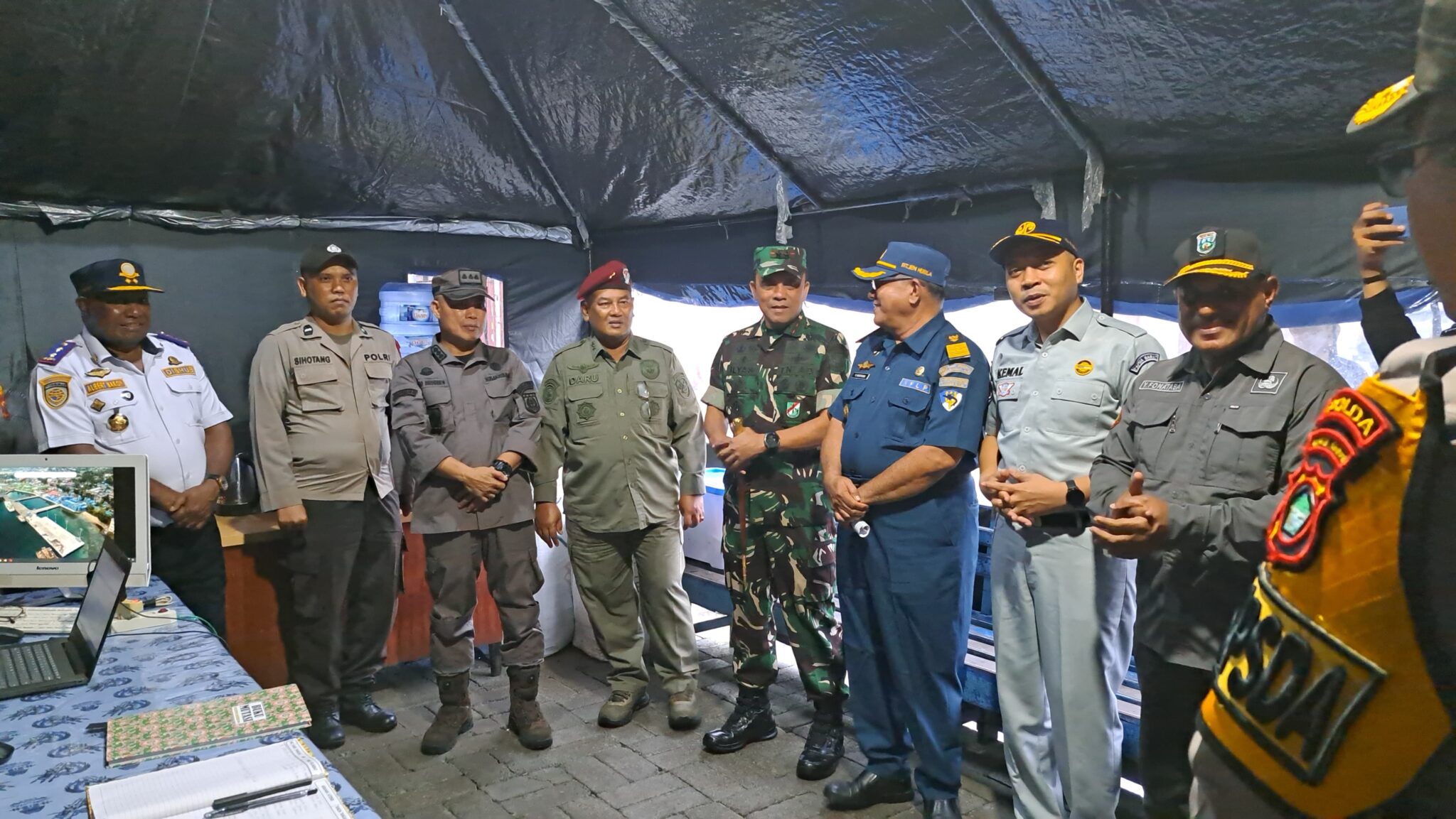 Pangdam Kasuari Bersama Unsur Forkopimda Papua Barat Road Show Operasi Ketupat Mansinam 2024
