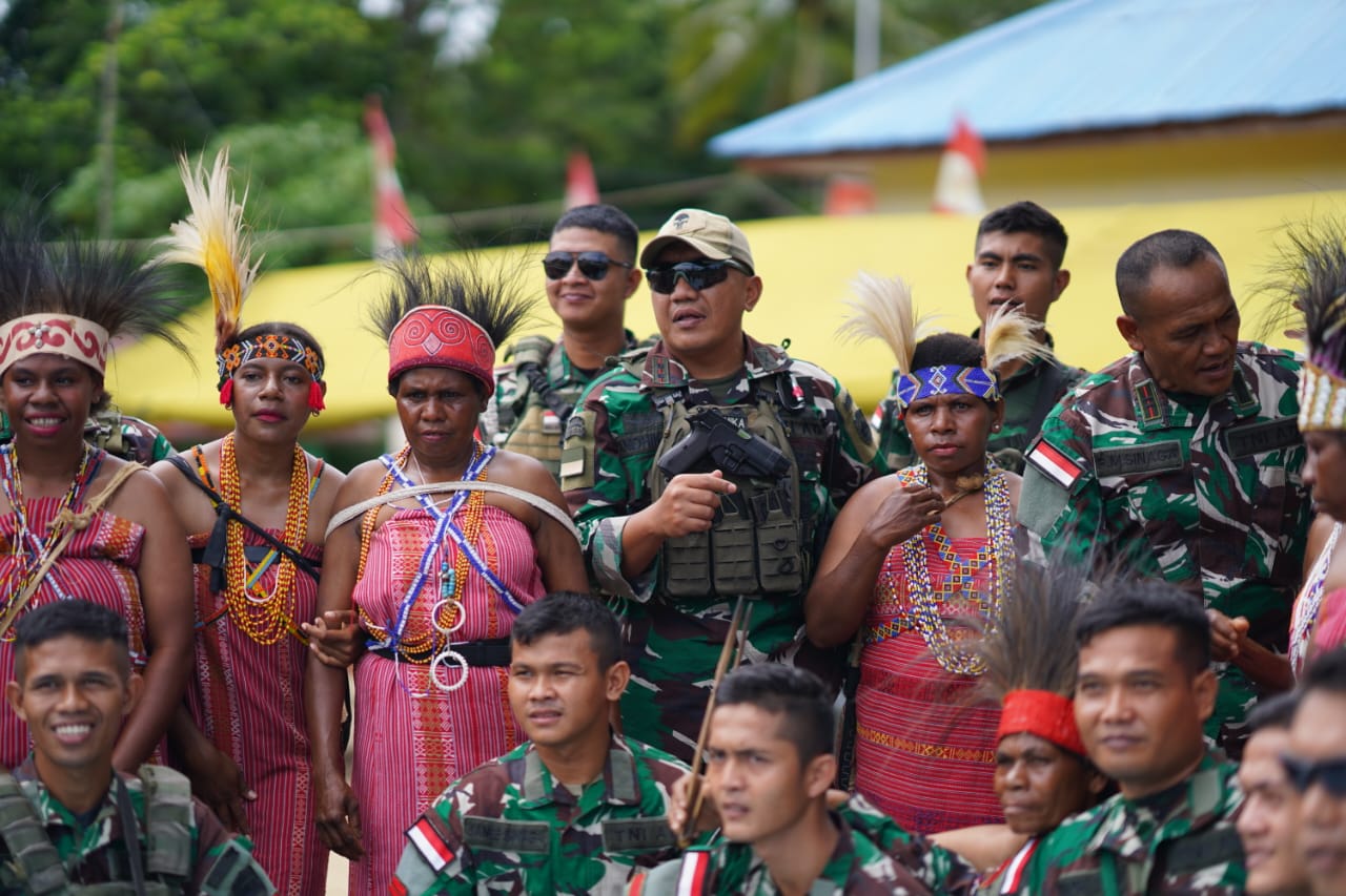 Yuk Intip, Pasukan Yudha Sakti Sukses Kawal Misi "Kuali Merah Putih" Bobon Santoso Di Wilayah Red Zone.