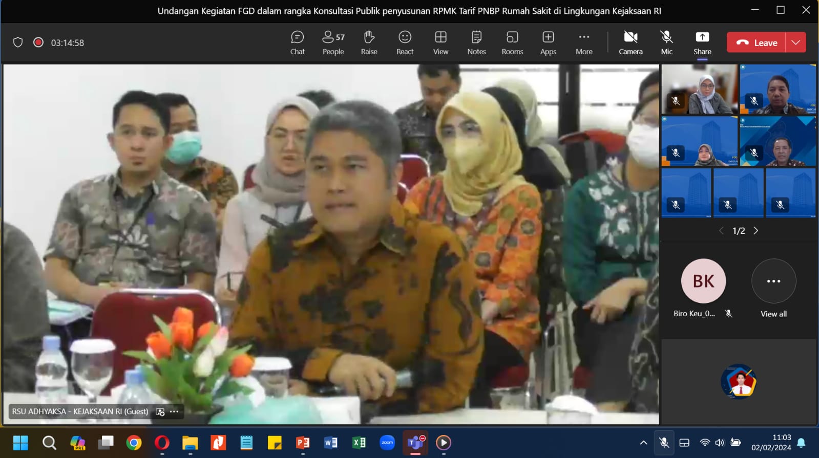 Pengelolaan RSU Adhyaksa Dialihkan ke Kejaksaan RI: Upaya Layanan Kesehatan Yustisial" Dasar Hukum Untuk Tarif Pungutan Rumah Sakit Umum Adhyaksa