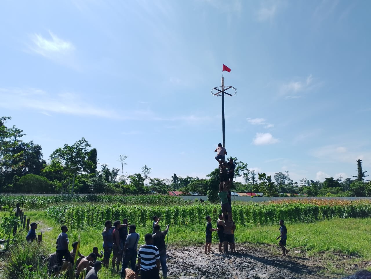 Jalin Silaturahmi Polres Teluk Bintuni Gelar Perlombaan Dalam Rangka Kekompakan Antar Anggota