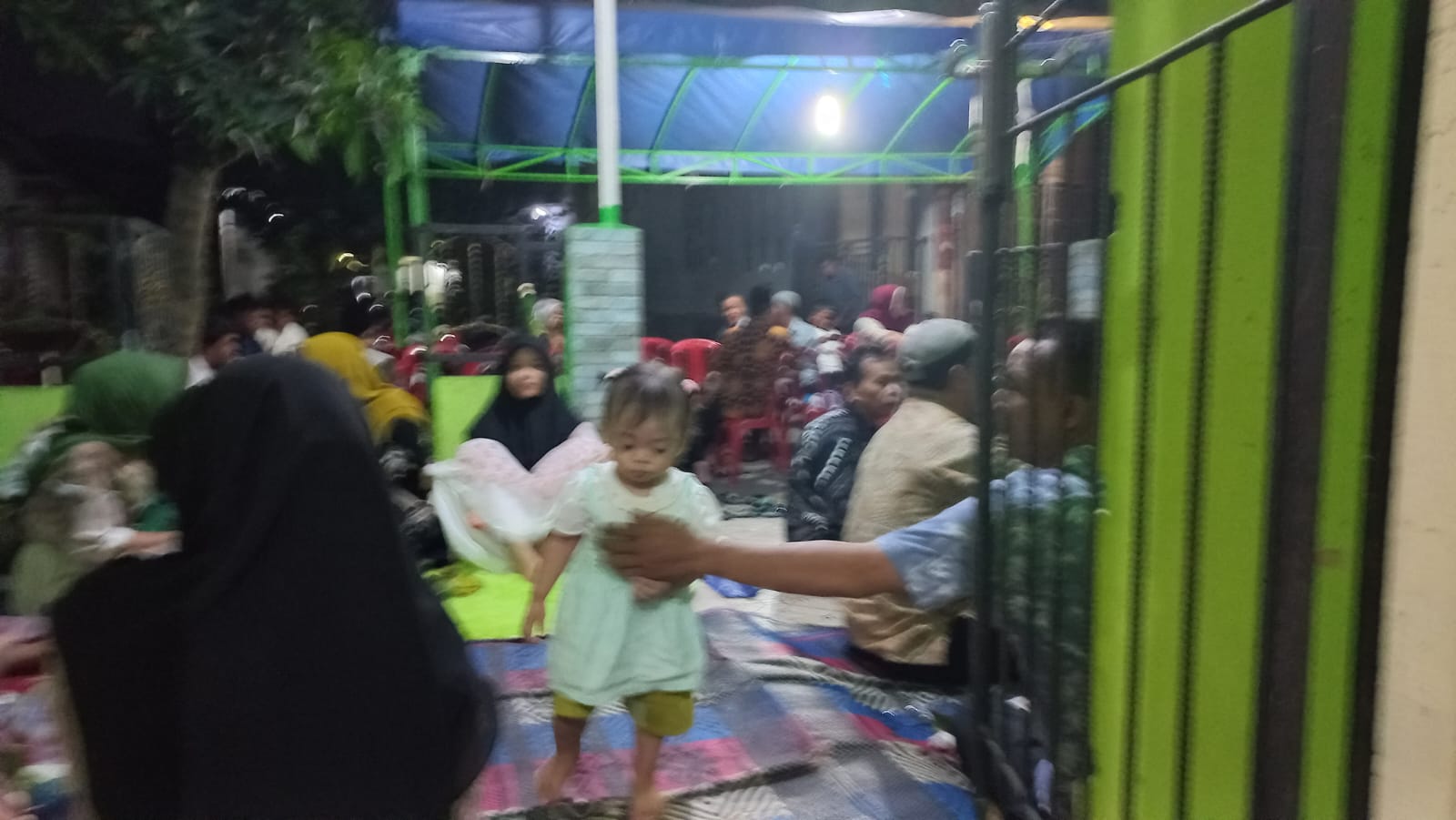 Keluarga Besar Mas Marno Acara Syukuran Kehamilan 4 Bulanan Putrinya Agustin