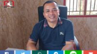 Jembatan Gantung Penghubung Jalan Usaha Tani Sungai Tembesi Amblas, Kades Cepat Tanggap