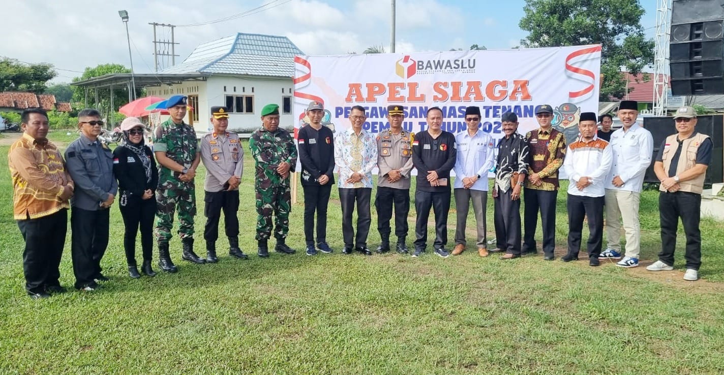 Hadiri Apel Siaga Pengawasan Masa Tenang Pemilu 2024, Kompol Mutolib Ingatkan Ini Kepada Seluruh Personel

