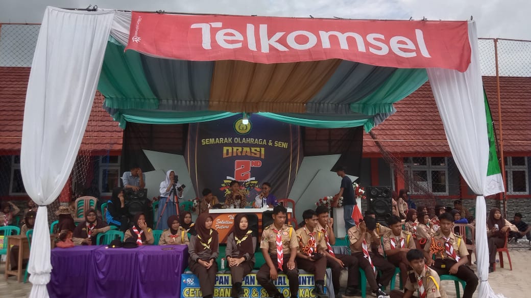 Adakan Perlombaan Antar Sekolah Di SMK N 1 Rawa Jitu Selatan