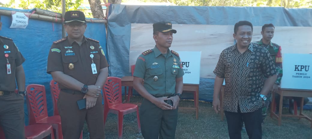 Cek Persiapan PSU 
KPU dan Forkopimda Tinjau TPS 02 Putabangun