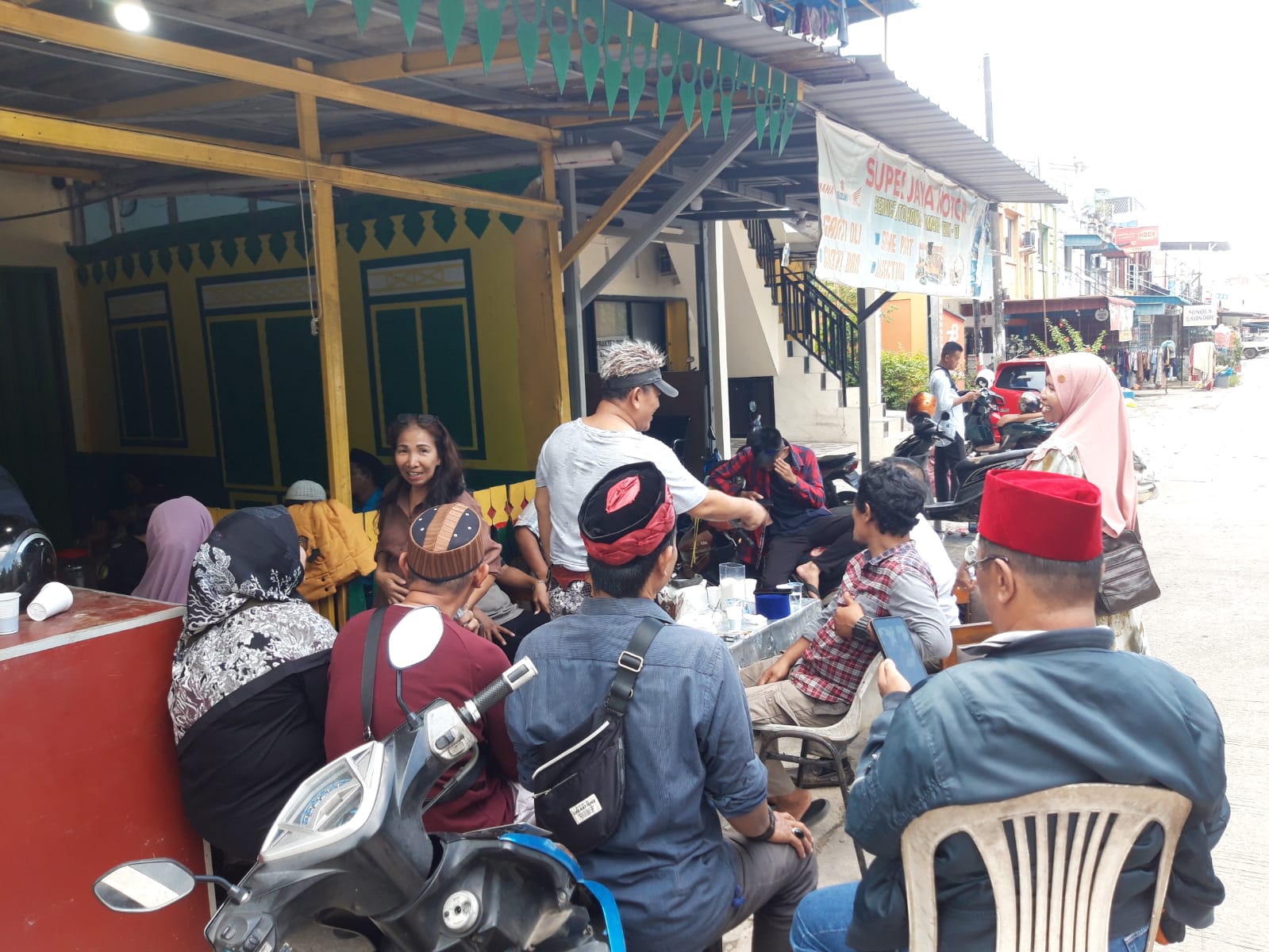Encang Syarif Ketua PAGAR DKI Gelar Open House di Legenda Malaka