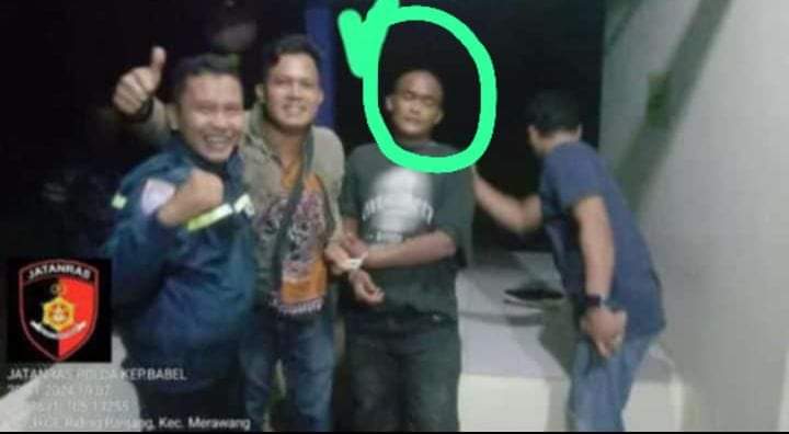 Pembunuh Istri dan Anak di Perumahan Temberan Diringkus Tim Jatanras Polda Babel